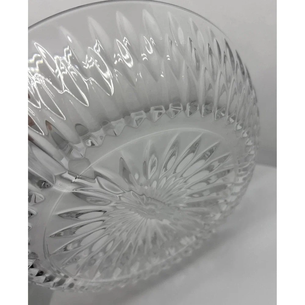 Princess House Highlights Crystal Divided Serving Dish Brilliant Cut‎ Crystal